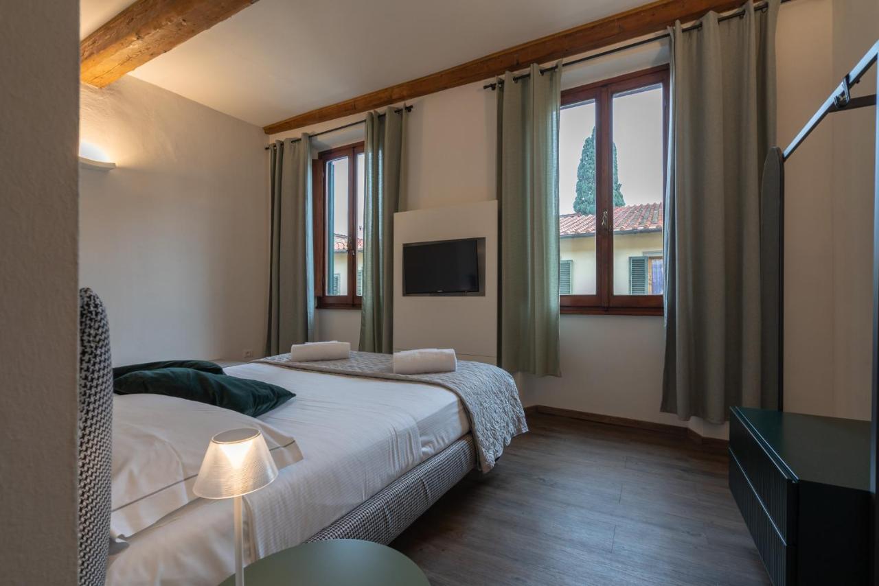 Elegant Green Apartment In San Gallo Firenze Exterior foto